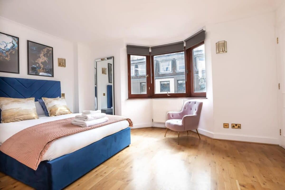 Spacious 1 Bed Mayfair Apartment With Balcony London Bagian luar foto